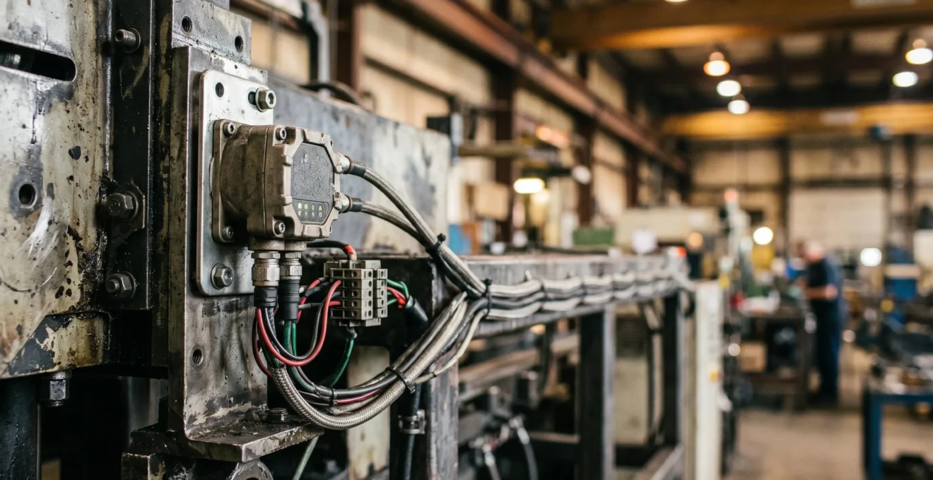 Installation de capteurs IoT sur équipement industriel pour la collecte de données d'usage