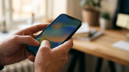 Interaction mobile immersive avec detection de mouvement en temps reel