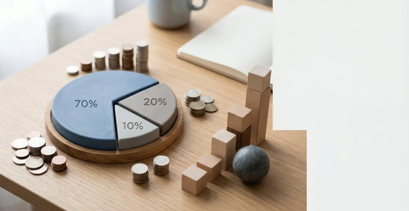 Concept visuel évoquant la stratégie marketing avec gestion budgétaire efficace pour startups